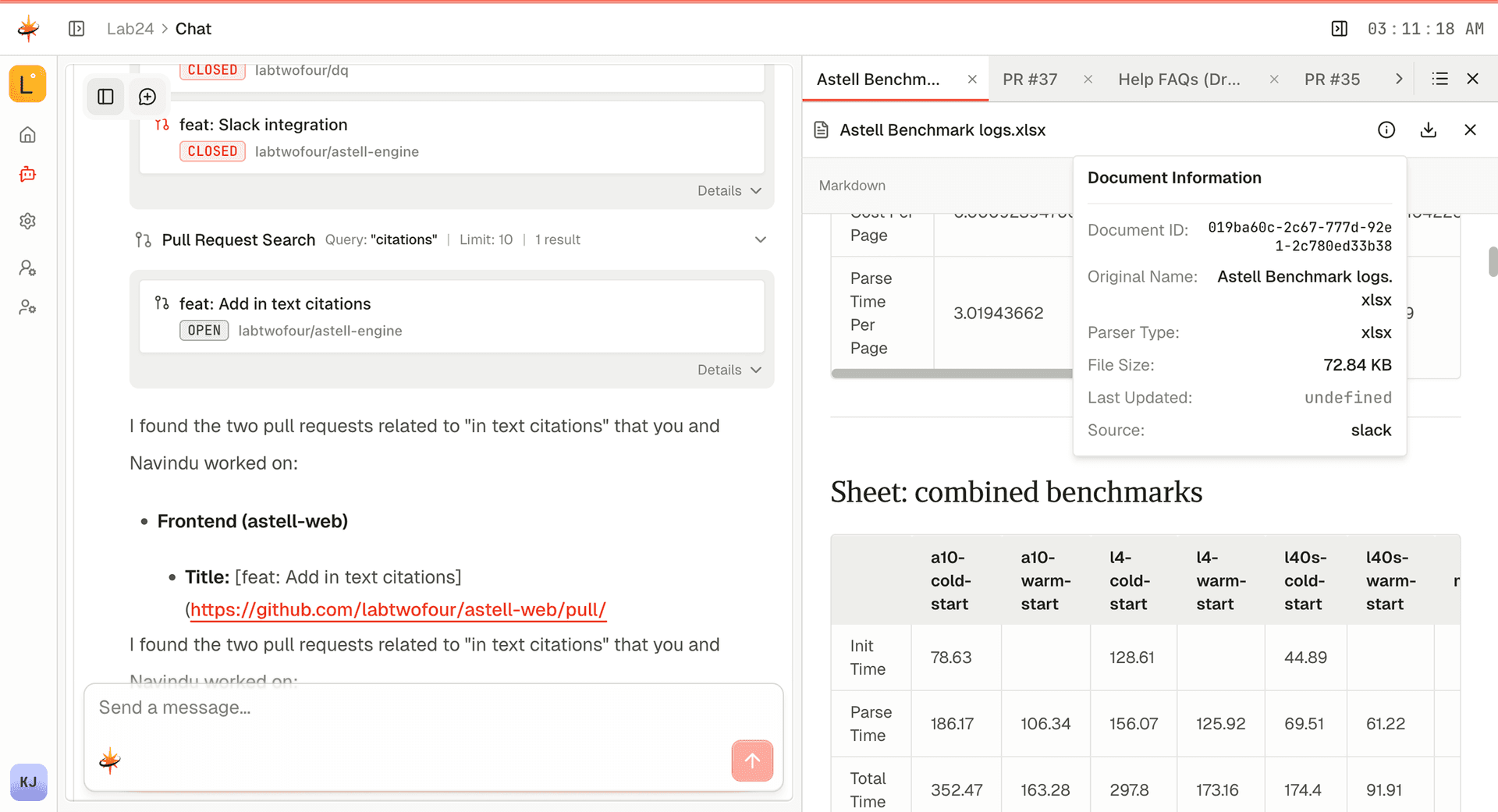 Astell Screenshot